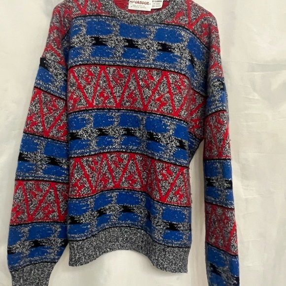 Vintage McGregor Crewneck Wool and acrylic Sweater - Picture 1 of 8